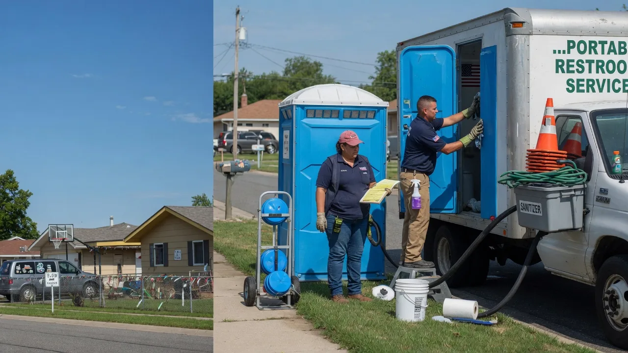 Portable Toilet Rental in Clinton, IN near me